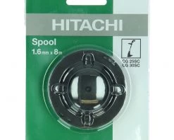 HIKOKI Accessoires Débroussailleuse/Coupe-bordure 337765 Tête De Fil Avec Filetage 1,6 Mm X 8 M Pour CG25SC/CG30SC