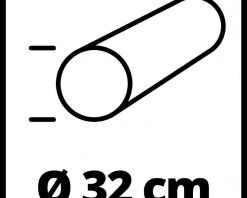 Einhell Plaque Vibrante/Pilonneuse 3415302 GC-GR 57 Rouleau De Jardin