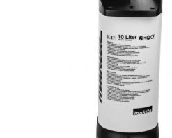 Makita Accessoires Nettoyeur Haute Pression 988394610 Réservoir D'eau Sous Pression En Plastique 10ltr