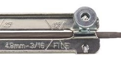 Makita Accessoires Tronçonneuse D-70960 Porte-lime Avec Lime 4,8mm