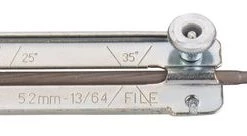 Makita Accessoires Tronçonneuse D-70976 Porte-lime Avec Lime 5,2 Mm