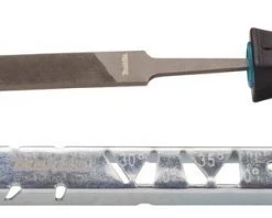 Makita Accessoires Tronçonneuse D-70998 Lime Plate Avec Gabarit De Profondeur