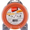 Makita Accessoires Débroussailleuse/Coupe-bordure E-01797 Fil De Coupe 2,4 X 15 Mètres Orange