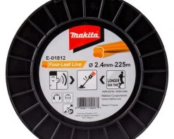 Makita Accessoires Débroussailleuse/Coupe-bordure E-01812 Fil De Coupe 2,4 X 225 Mètres Orange