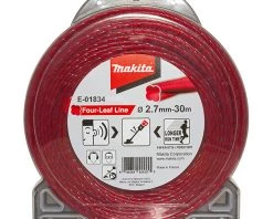 Makita Accessoires Débroussailleuse/Coupe-bordure E-01834 Fil De Terre 2,7 X 30 Mtr Rood
