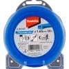 Makita Accessoires Débroussailleuse/Coupe-bordure Fil De Coupe Bleu 1,65mm X 30 Mtr Pour Débroussailleuses