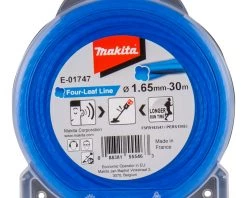 Makita Accessoires Débroussailleuse/Coupe-bordure Fil De Coupe Bleu 1,65mm X 30 Mtr Pour Débroussailleuses
