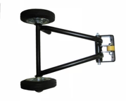 Weber Plaque Vibrante/Pilonneuse S18409 Jeu De Roues CF2 Et CF3